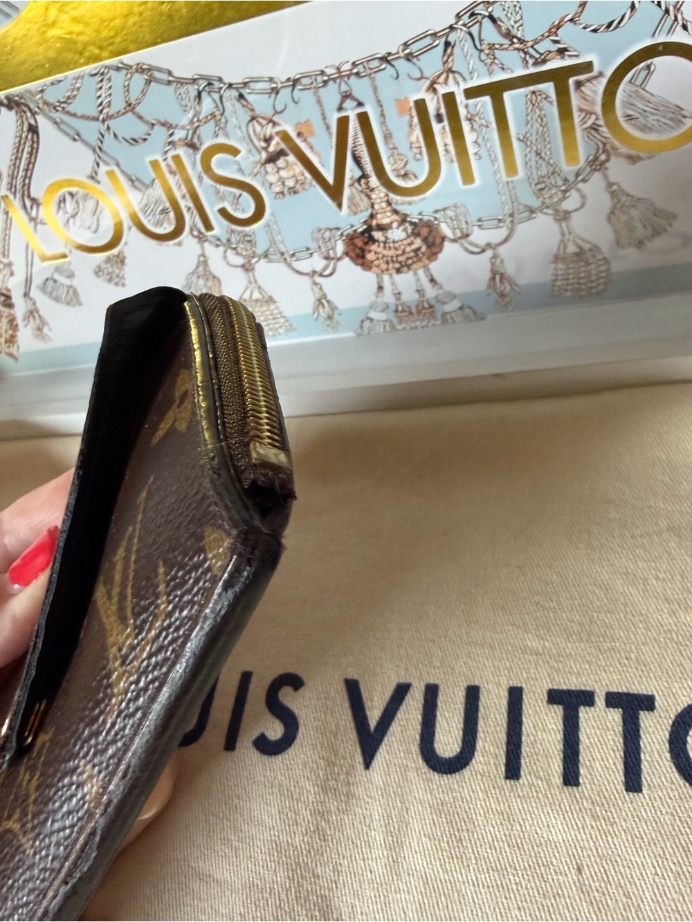 Louis Vuitton Monogram Canvas Recto Verso Card Holder Wallet - Picture 10 of 16